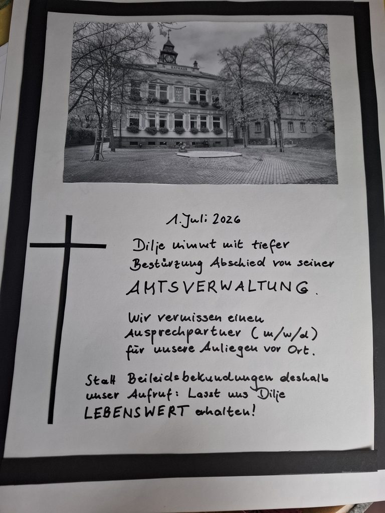 Abschied Amtsverwaltung